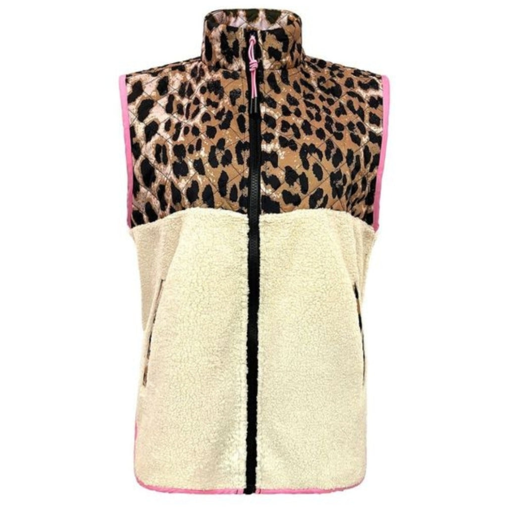 LIBERTÃ dame vest TEDDY 22173 - BIG LUX LEO